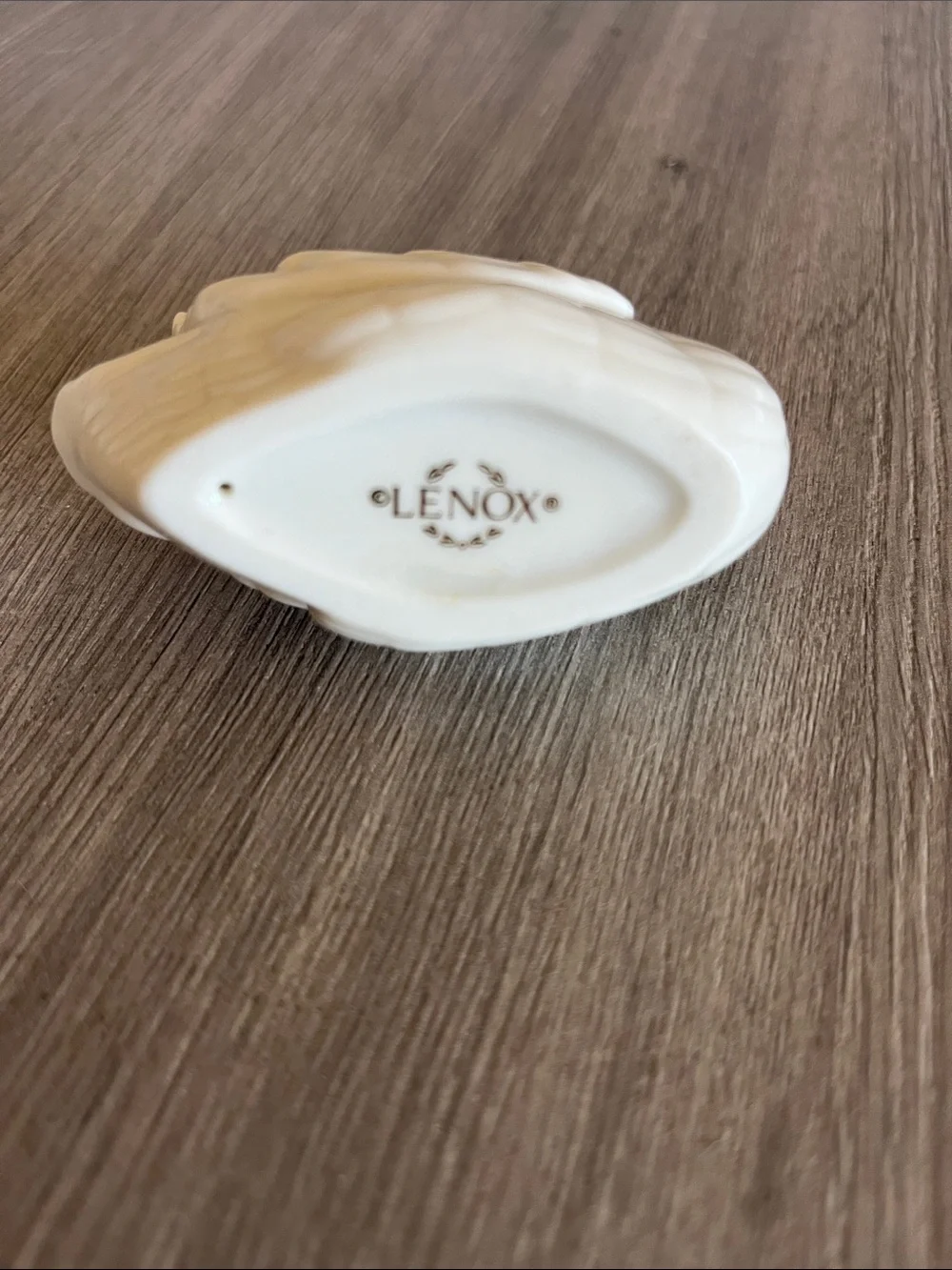Lenox Porcelain Swan Card Holder - Picture 2 of 7